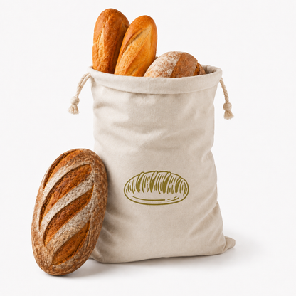 Bolsa Premium que mantiene tu pan tierno hasta 7 días