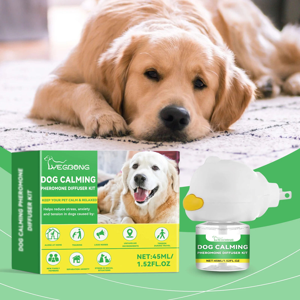 Kit Difusor Calmante para Perros